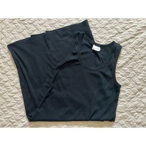 Universal Thread Ribbed Scoop Neck Midi Tank Dress - XL - EUC!